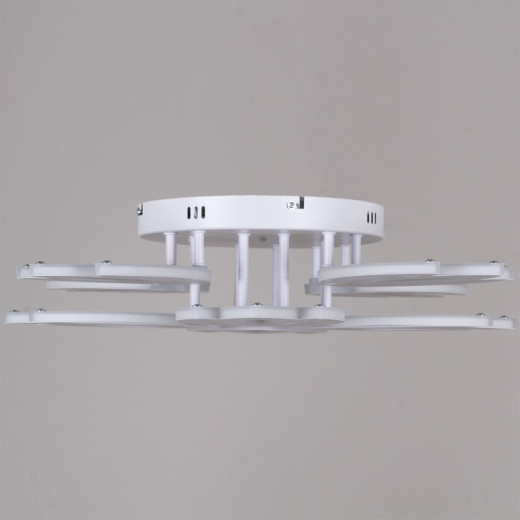 Люстра на штанге  08429-0.3-4+4 WH