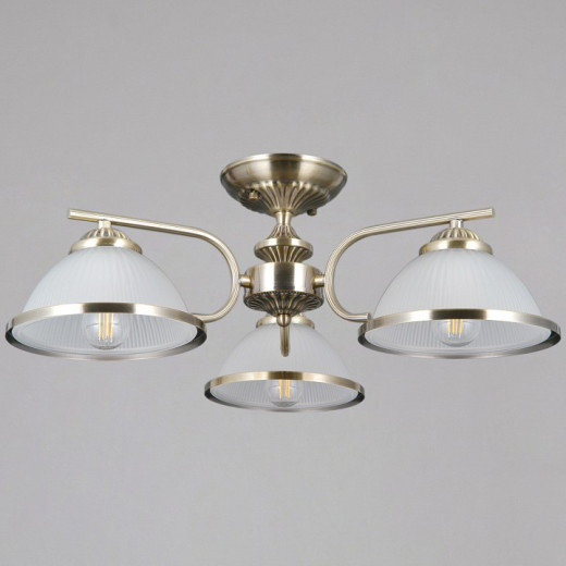 Люстра на штанге ILLUMICO  IL0891-3CSQ-26 AB ELITE