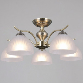 Люстра на штанге ILLUMICO  IL0896-5CSQ-26 AB ELITE