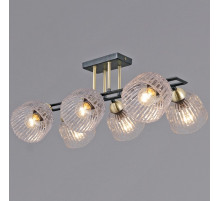 Люстра на штанге ILLUMICO  IL0794-6SQ-25BKAB ELITE