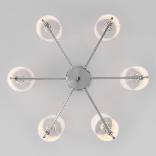 Люстра на штанге Eurosvet Brielle 60132/6 хром