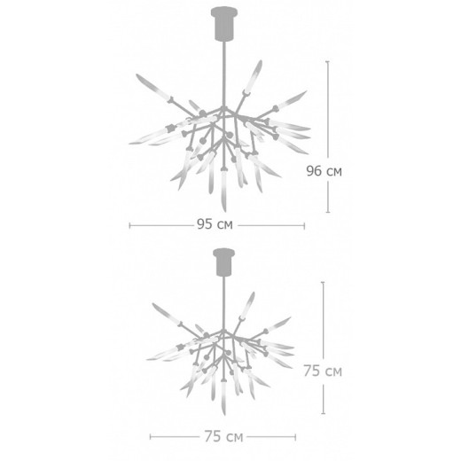 Люстра на штанге Imperiumloft  40.1229