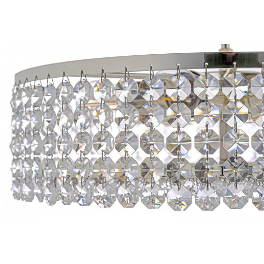 Люстра на штанге Arti Lampadari Sara Silver Sara E 1.3.40.101 S