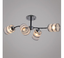 Люстра на штанге  45360-0.3-04 BK+CR