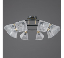 Люстра на штанге ILLUMICO IL0850 IL0850-8CSQ-25BKAB ELITE