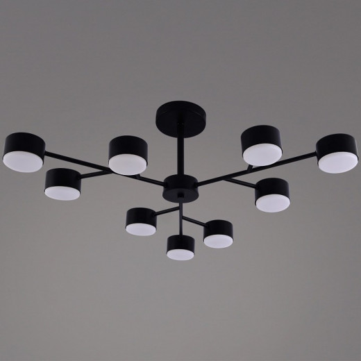 Люстра на штанге  03726-0.3-09 BK GX53