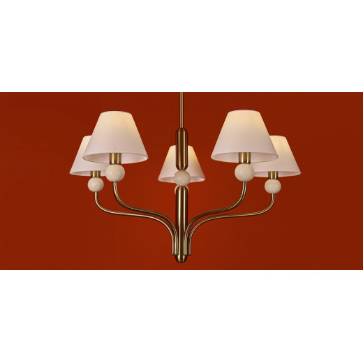 Люстра на штанге Freya Aurelia FR2058PL-05BS