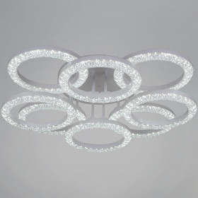 Люстра на штанге  67120-0.3-4+4C WH