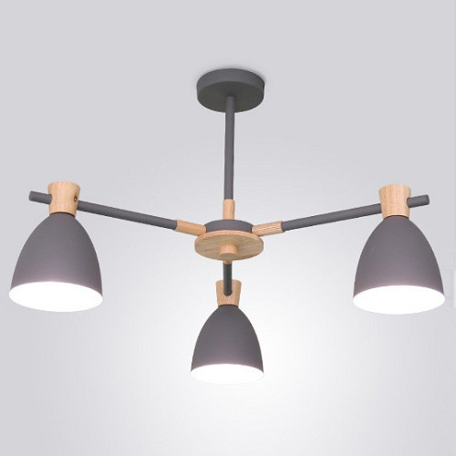 Люстра на штанге Imperiumloft Folke Gray FOLKE01