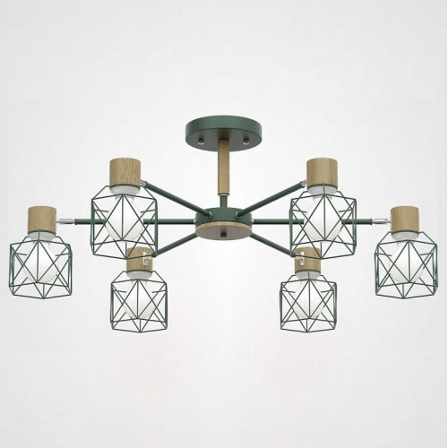 Люстра на штанге Imperiumloft Corf Green CORF-B01