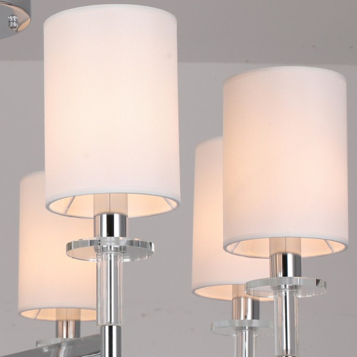 Люстра на штанге ILLUMICO  IL1382-8CPA-29 CR Romei