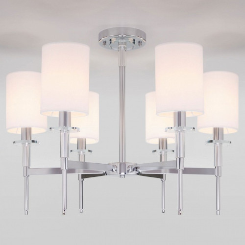 Люстра на штанге Eurosvet Brielle 60132/6 хром