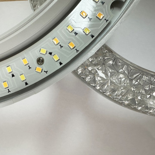 Люстра на штанге  87120-0.3-5+5C WH