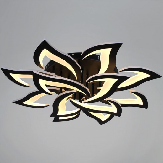 Люстра на штанге  30150-0.3-8+4 BK