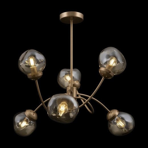 Люстра на штанге Freya  FR8017PL-06MG