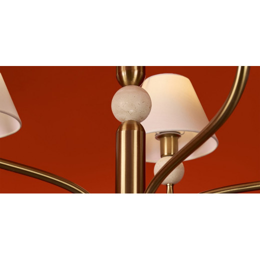 Люстра на штанге Freya Aurelia FR2058PL-05BS