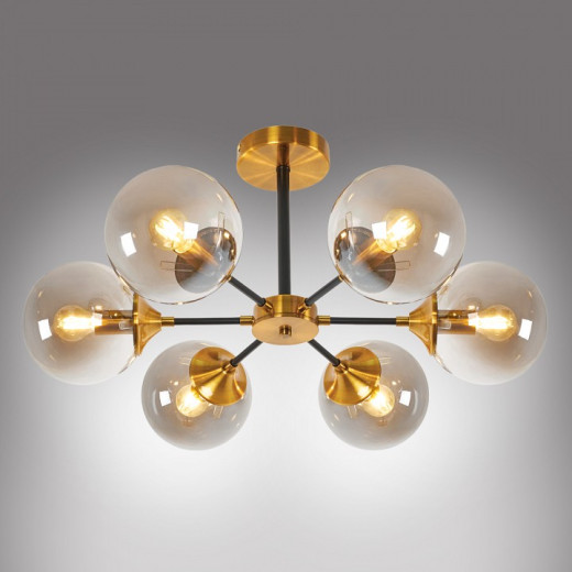 Люстра на штанге MyFar Fisher MR1741-6C