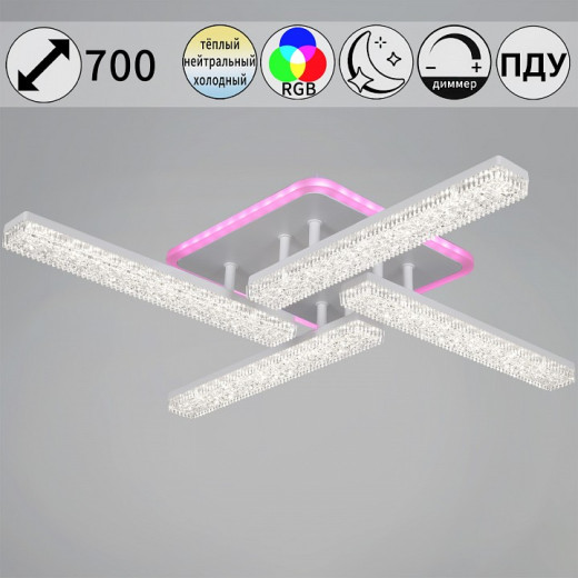 Люстра на штанге  64430-0.3-04C WH