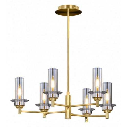 Люстра на штанге ILLUMICO  IL5216-6PLS-24 HIGHBALL