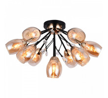 Люстра на штанге ILLUMICO  IL1284-10CPA-29 BK GD