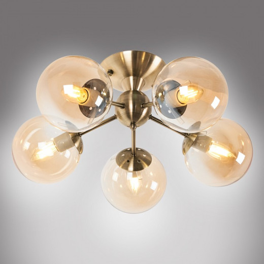 Люстра на штанге MyFar Kate MR1431-5C