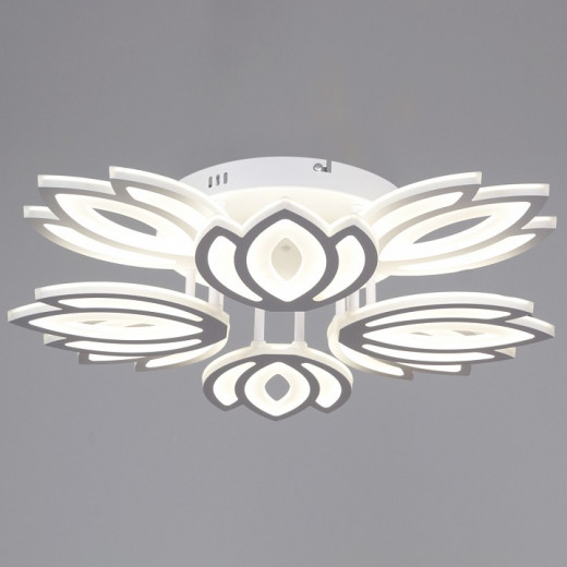 Люстра на штанге  08429-0.3-4+4 WH