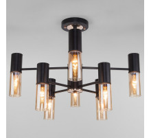 Люстра на штанге Eurosvet Tesoro 70125/8 черный