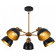 Люстра на штанге LUMINA DECO Belmonti LDP D017-5 BK