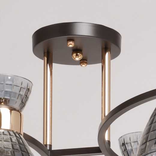 Люстра на штанге De City Дэла 8 635015904