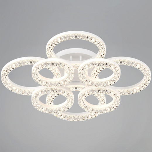 Люстра на штанге  09847-0.3-4+4A WH