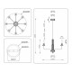Люстра на штанге Ambrella Light LH LH53126