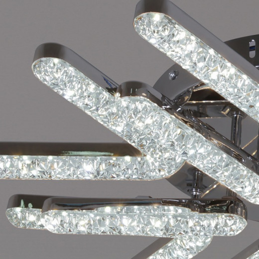 Люстра на штанге  13190-0.3-6+6 CR