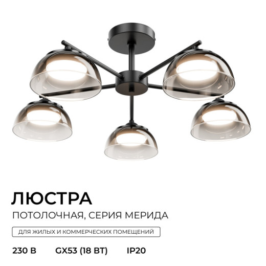 Люстра на штанге Apeyron Electrics  16-215