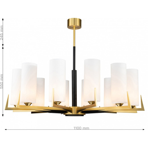 Люстра на штанге Favourite Maximo 2623-12P