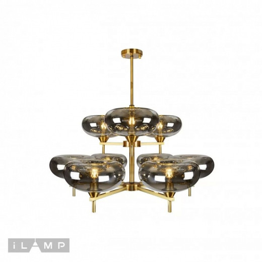 Люстра на штанге iLamp Rivoli 6607/9 GD
