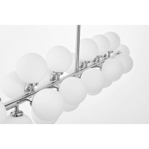 Люстра на штанге LUMINA DECO MARSIADA LDP 6033-24 CHR