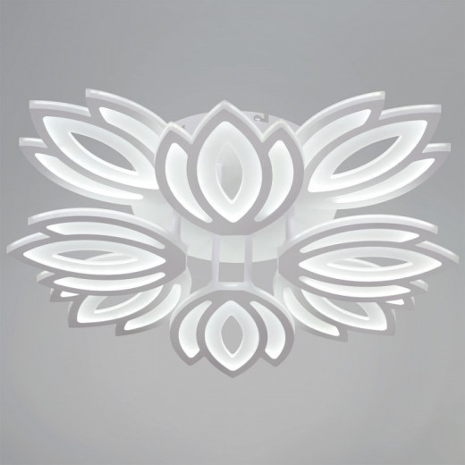 Люстра на штанге  08429-0.3-4+4 WH