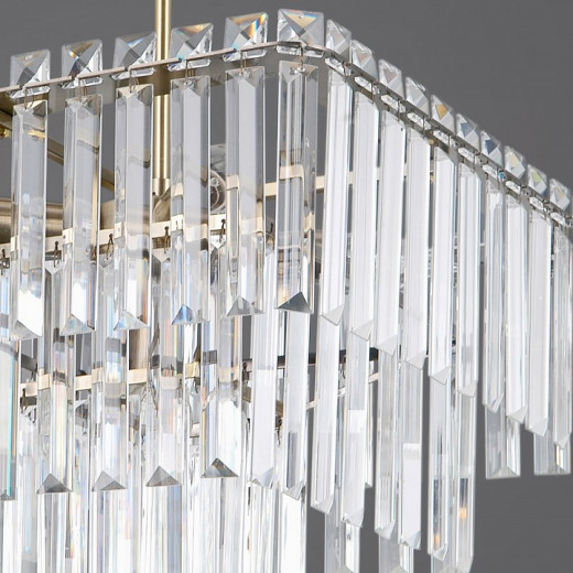 Люстра на штанге ILLUMICO IL3535 IL3535-5PSQ-25AB ELITE