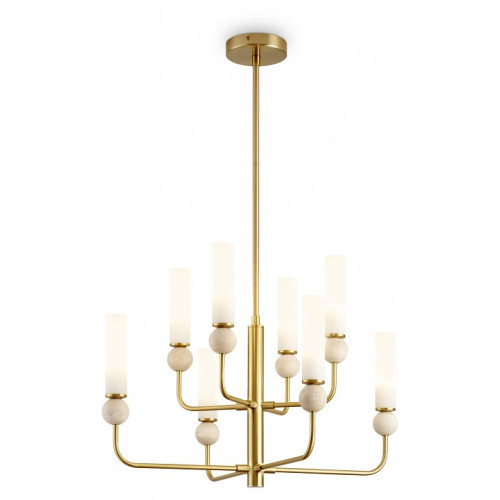 Люстра на штанге Freya Sunspot FR5482CL-08BS