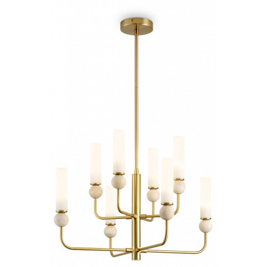 Люстра на штанге Freya Sunspot FR5482CL-08BS