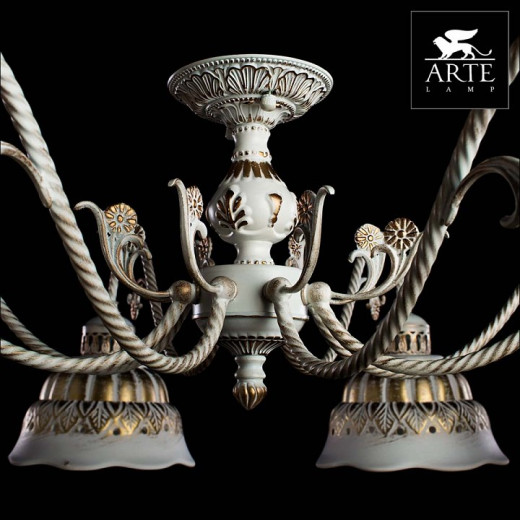 Люстра на штанге Arte Lamp Chiesa A2814PL-8WG