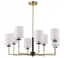 Люстра на штанге ST-Luce BLACK+BRASS SL1404.303.08