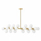 Люстра на штанге LUMINA DECO MARSIADA LDP 6033-24 MD