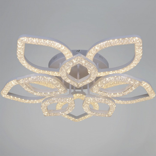 Люстра на штанге  28120-0.3-5+5C WH