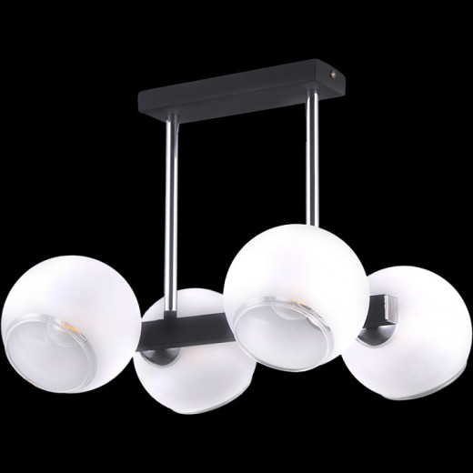 Люстра на штанге ILLUMICO  IL9559-4PSQ-79 CR BK