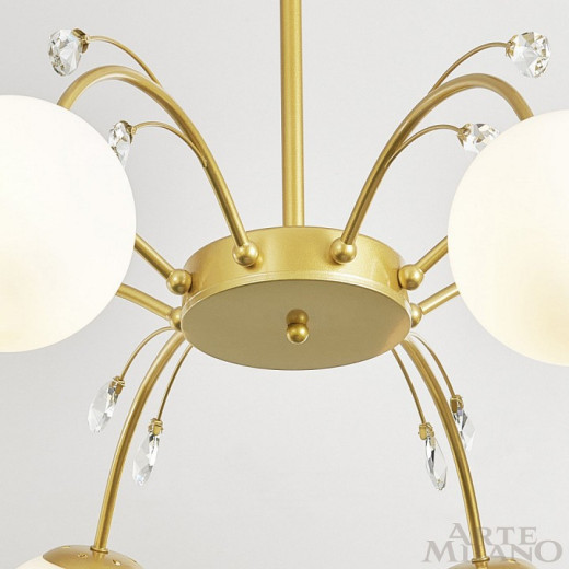 Люстра на штанге Arte Milano Neapolis-71069 273802/8 GD