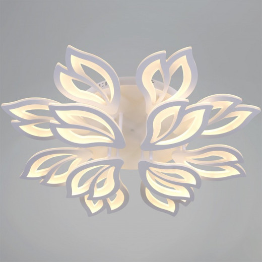 Люстра на штанге  10150-0.3-8+4 WH