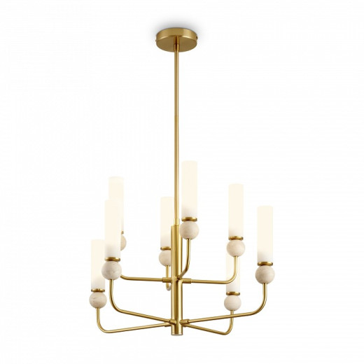 Люстра на штанге Freya Sunspot FR5482CL-08BS