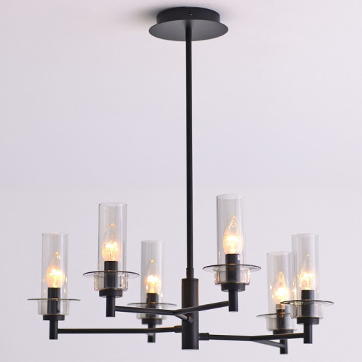 Люстра на штанге ILLUMICO IL2216 IL2216-6PLS-24 HIGHBALL