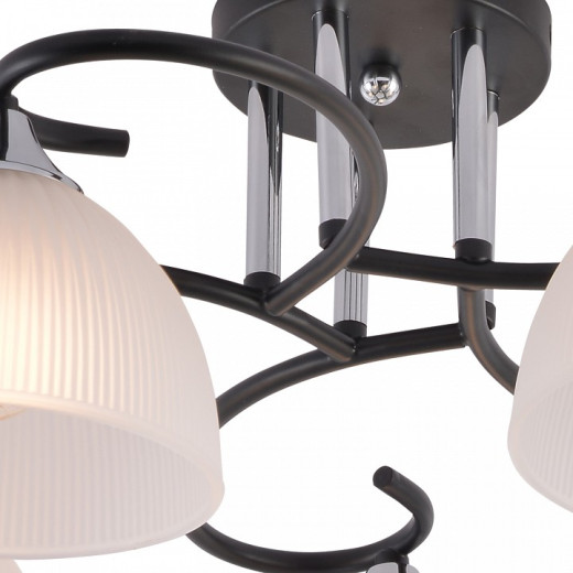 Люстра на штанге 01635-0.3-05 BK+CR